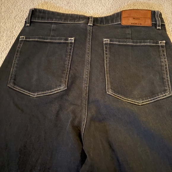 Black Max Mara crop jean (10) - Picture 9 of 10